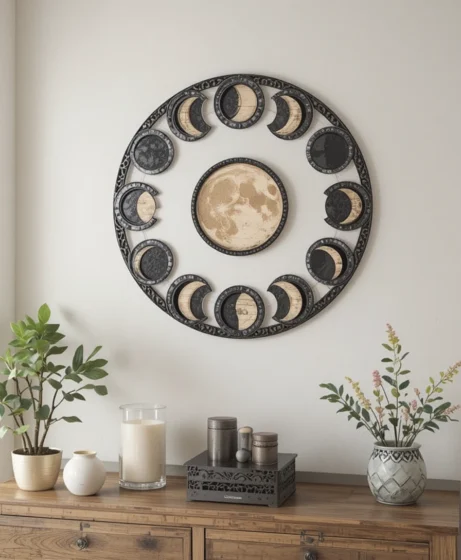Moon-Phase Wall Art 