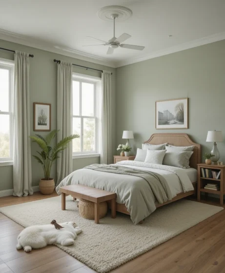  Sage Green Bedroom