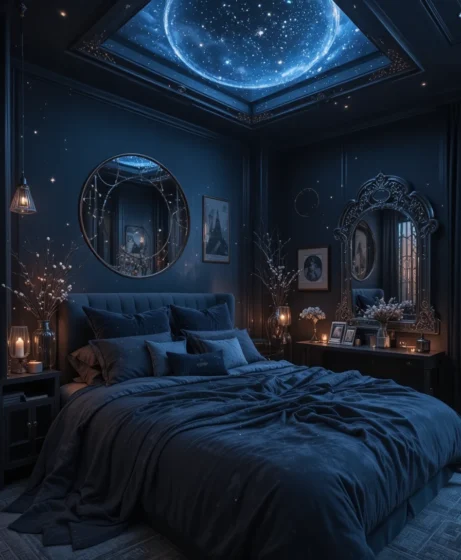  Dark Celestial Bedroom 
