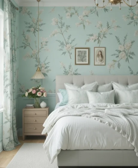 Mint Green Bedroom