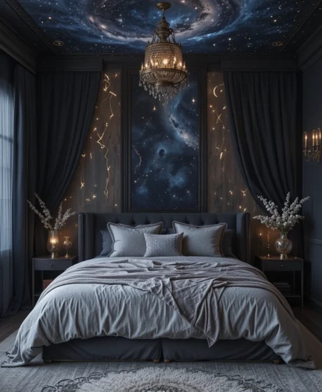  Dark Celestial Bedroom 