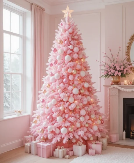 Pink Christmas Tree 