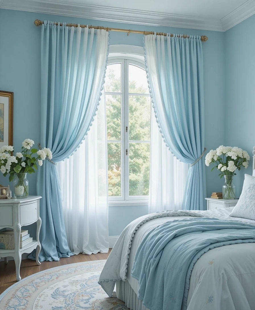 20 Dreamy Light Blue Bedroom Ideas That Bring Peace, Style & Comfort
