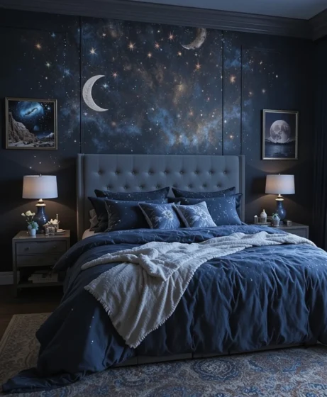  Dark Celestial Bedroom 