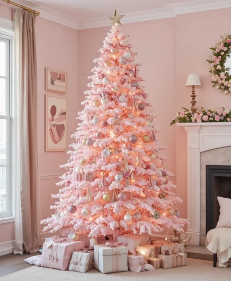  Pink Christmas Tree 