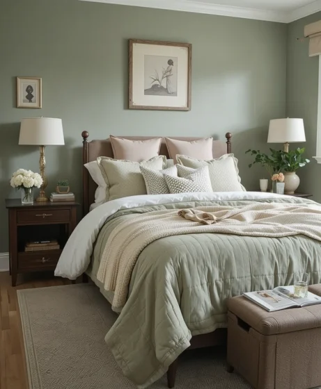  Sage Green Bedroom