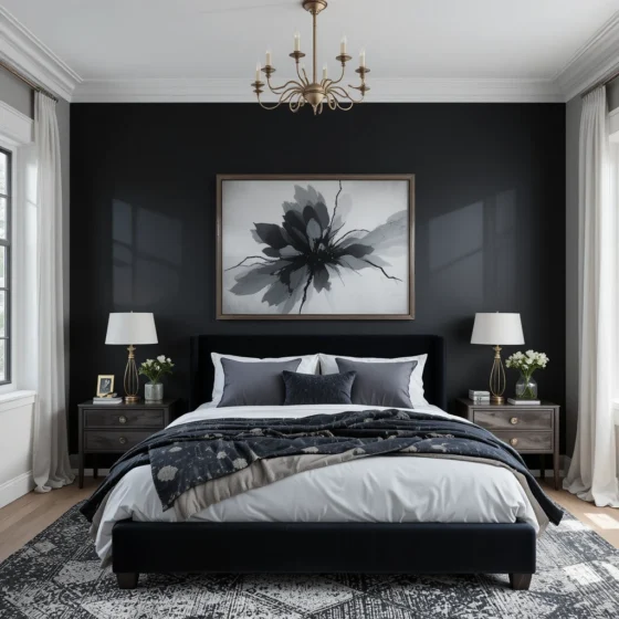 Dark & Dreamy Bedroom