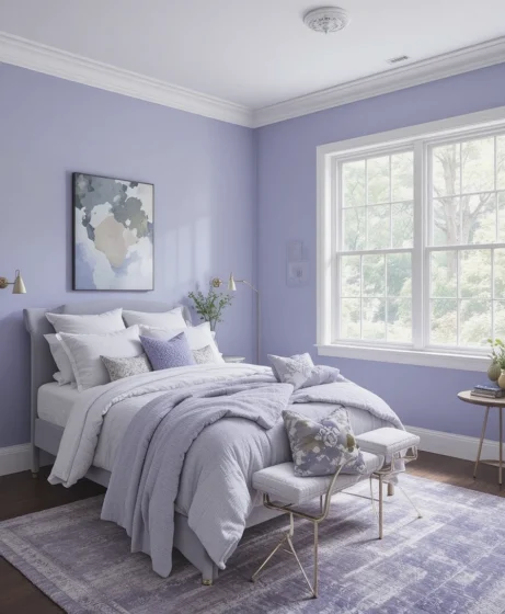  Blue-Lavender Paint Colors 