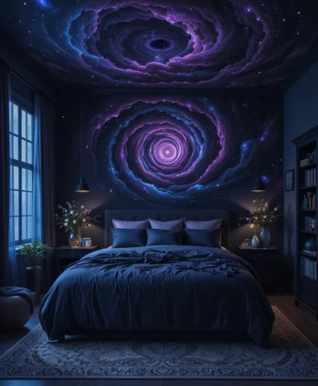  Dark Celestial Bedroom 