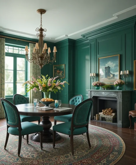 Emerald Paint Colors