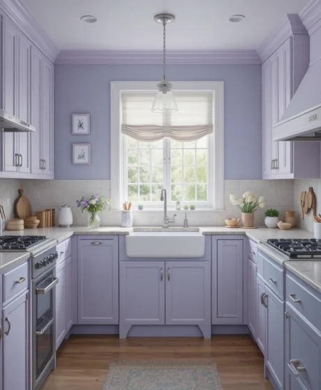  Blue-Lavender Paint Colors 