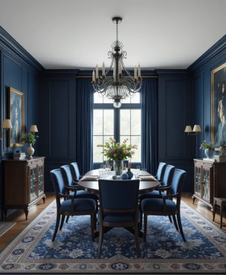 Midnight Blue Paint Colors