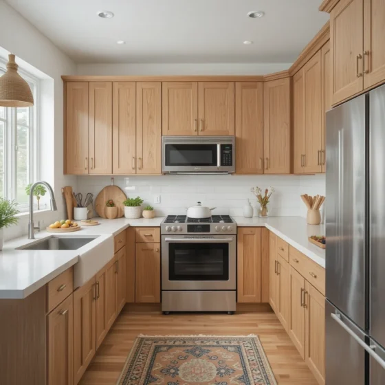  Oak Kitchen Cabinet Color