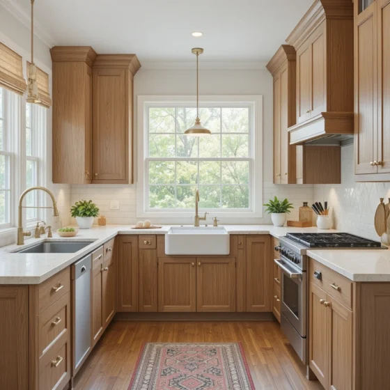  Oak Kitchen Cabinet Color