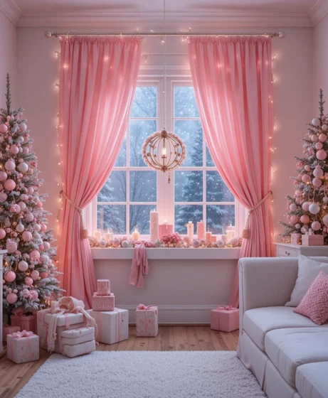 Pink Christmas Decoration 