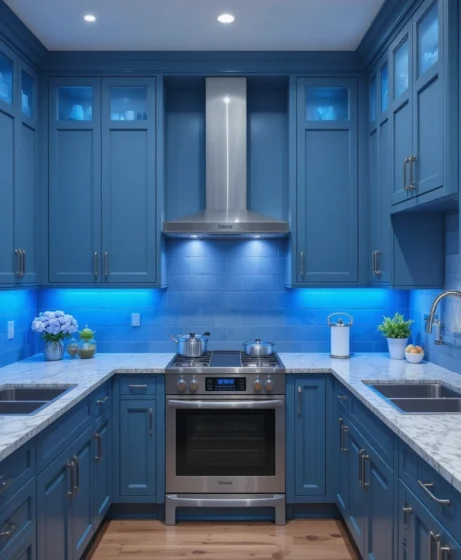 Blue Kitchen Ideas