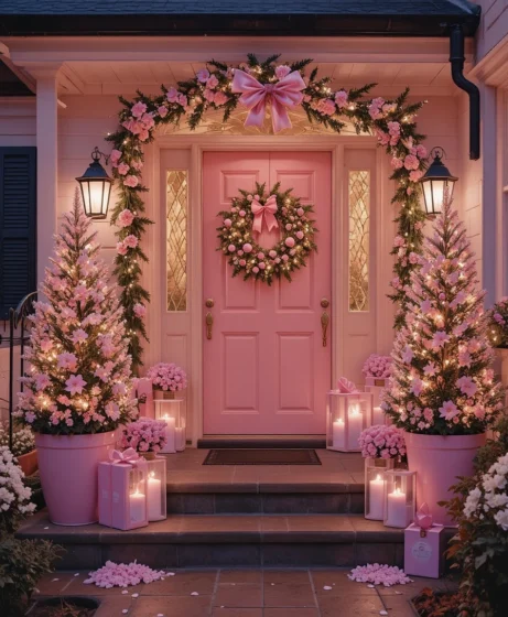 Pink Christmas Decoration 