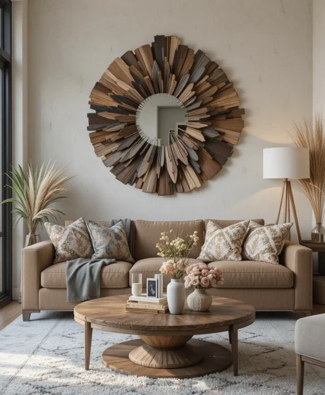 Modern Living Room Wall Decoration