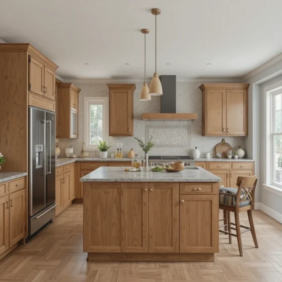  Oak Kitchen Cabinet Color