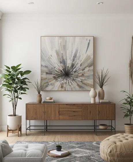 Modern Living Room Wall Decoration