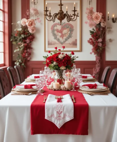 Valentine Table Decor