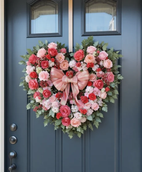Valentine’s Door Decorations