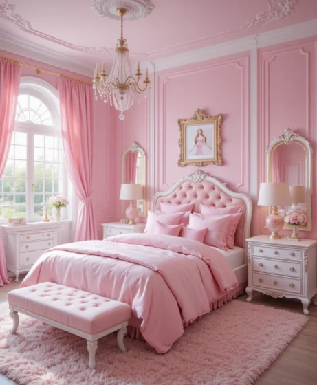 Barbie Bedroom Aesthetic