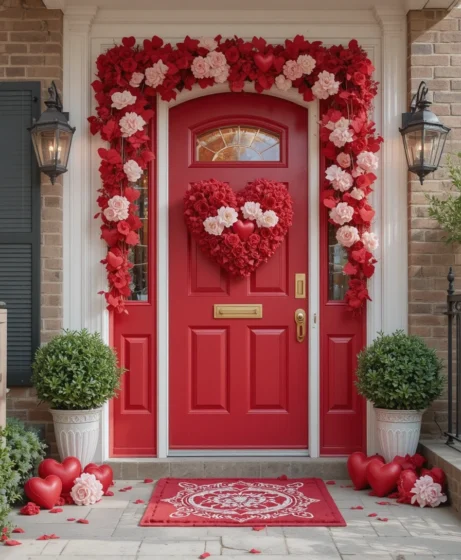 Valentine’s Door Decorations