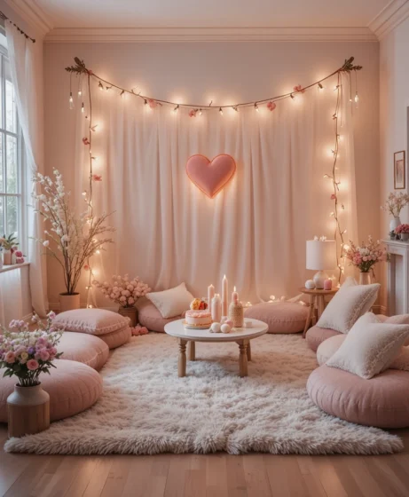  Valentine’s Day Room Set Up