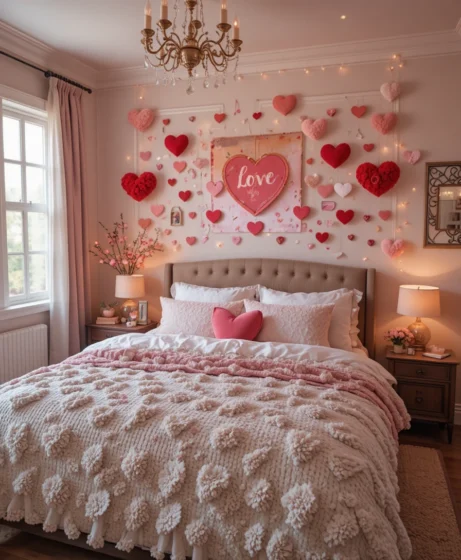  Valentine’s Day Room Set Up