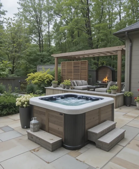 Outdoor Jacuzzi 