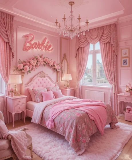 Barbie Bedroom Aesthetic