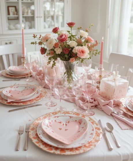 Valentine Table Decor