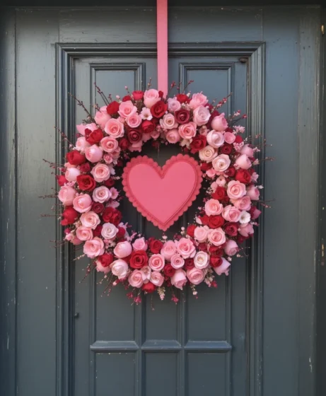 Valentine’s Door Decorations