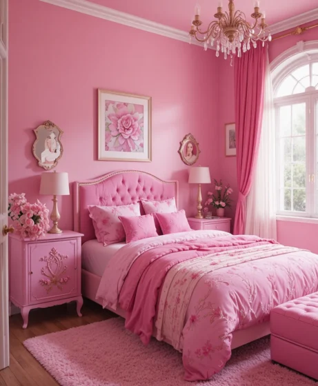 Barbie Bedroom Aesthetic