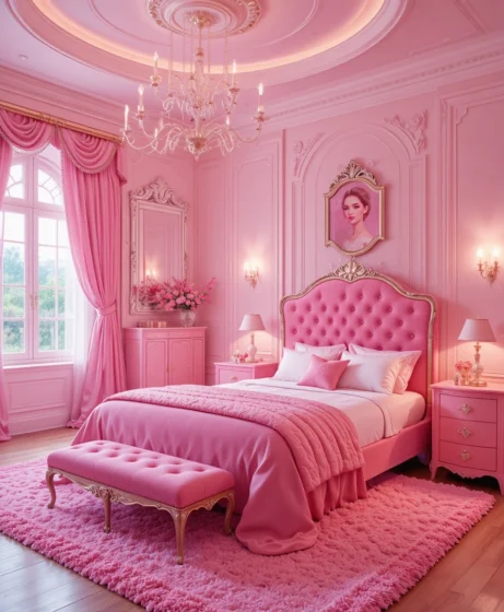 Barbie Bedroom Aesthetic