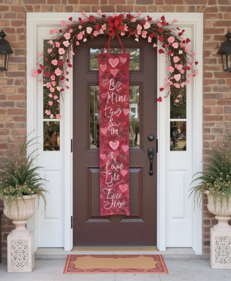 Valentine’s Door Decorations