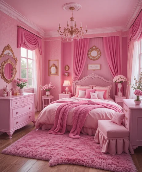 Barbie Bedroom Aesthetic