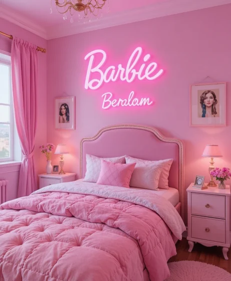 Barbie Bedroom Aesthetic