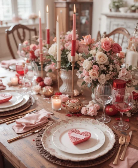 Valentine’s Tablescape