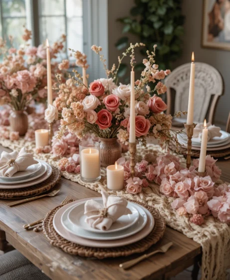 Valentine’s Tablescape