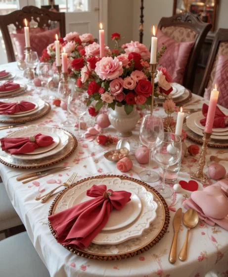 Valentine’s Tablescape