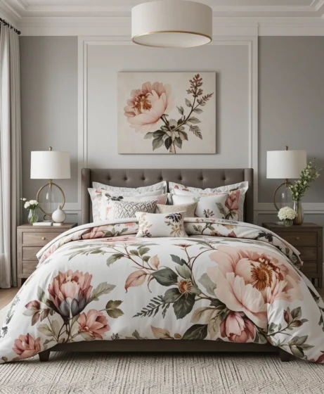  Floral Bedding Ideas
