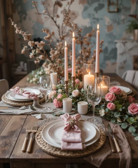 Valentine’s Tablescape