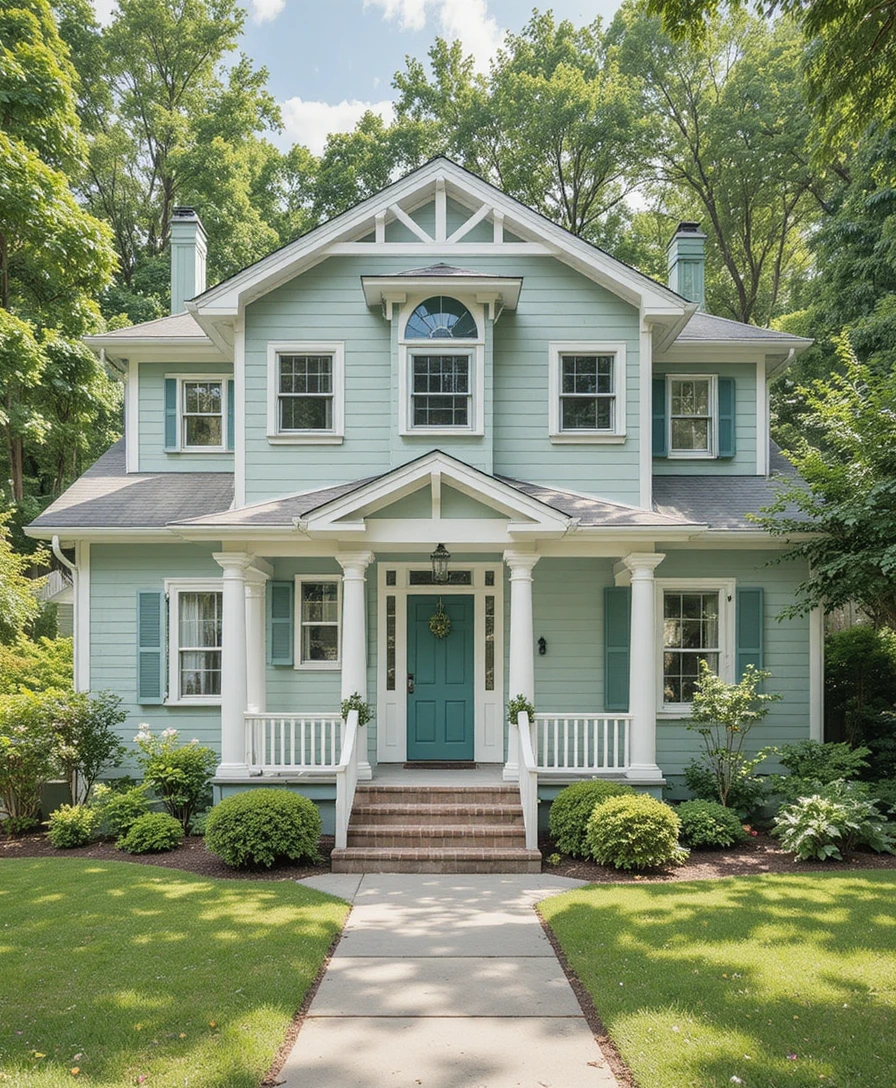 House Color Patterns 25 House Paint Color Schemes That Will Completely Refresh Your Home’s ...