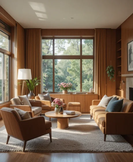 Mid Century Modern Living Room