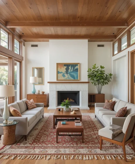 Mid Century Modern Living Room