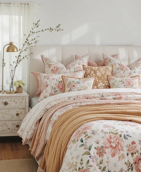  Floral Bedding Ideas