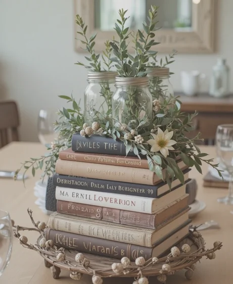 Book Centerpiece Ideas