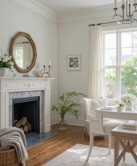 Benjamin Moore Chantilly Lace